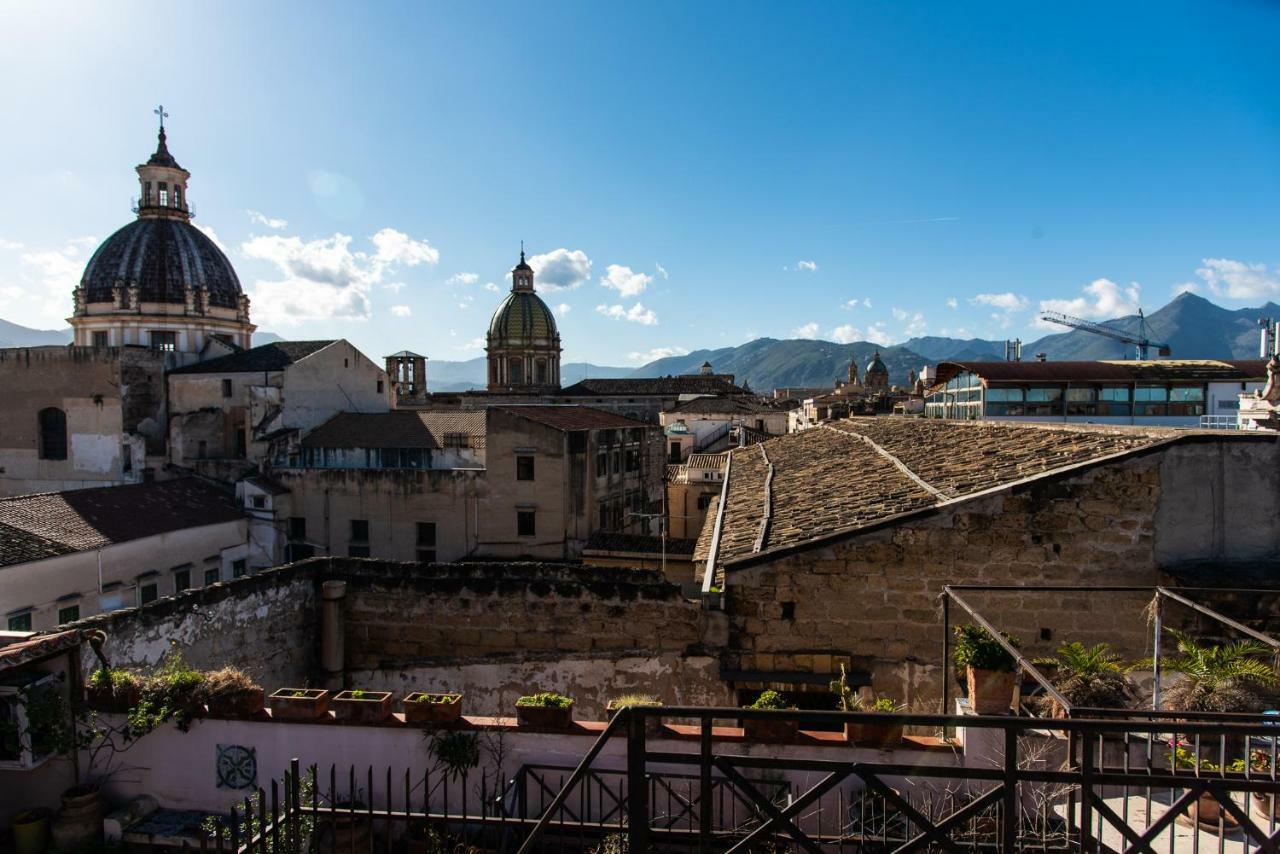 Appartamento Palazzo Pace Al Cassaro Палермо Екстериор снимка